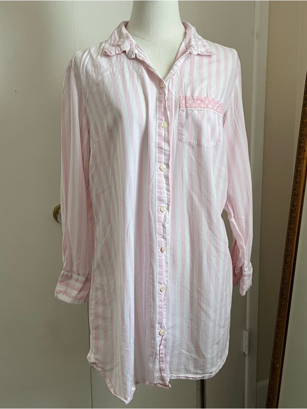 Victoria secret shirtdress nightgown